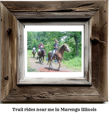 trail rides near me in Marengo, Illinois